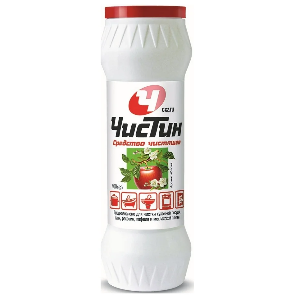 Порошок чистящий ЧИСТИН Яблоко, 400 г